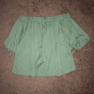 Francesca’s Off the Shoulder Shirt